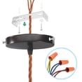 thumbnail image 4 of Kit de Soporte de Montaje Universal para Luminarias Uxcell de 70mm (2.8"), 4 Set de Placa de Luz de Techo con Tornillo para Candelabro, Techo, Colgante y Montaje en Pared, 4 of 7