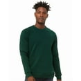 thumbnail image 4 of BELLA+CANVAS  Unisex Sponge Fleece Raglan Sweatshirt. BC3901 - XS Dark Grey, 4 of 5