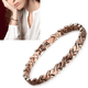 thumbnail image 1 of Pulsera de cobre de desintoxicación linfática para mujeres, alivio del dolor para la artritis, drenaje linfático, pulseras terapéuticas de terapia magnética de cobre sólido, eslabones únicos de espiga, 1 of 5