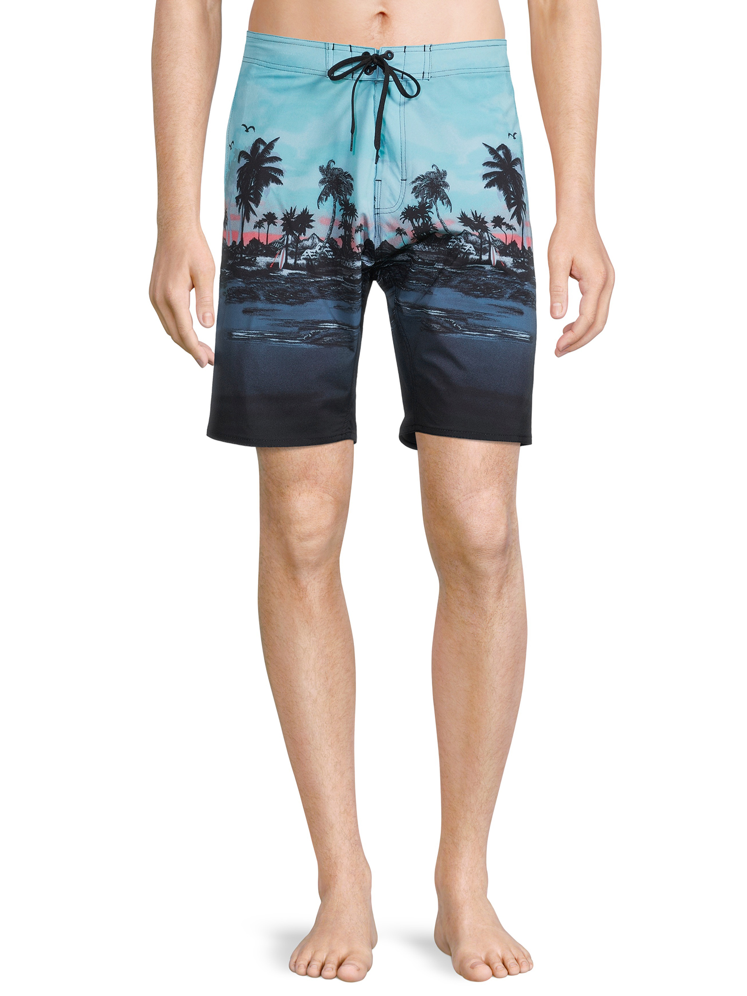 Burnside Men's Board Shorts with 9-1/2 