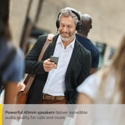 Jabra Evolve2 75 - USB-A UC with Charging Stand - Black Wireless Headset / Music Headphones Black