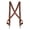 Camel, variant on 1 Pack 1 Inch Wide Elastic Work Suspenders For Men Heavy Duty Side Hook Adjustable Braces Fit Big & Tall Guys Various Classic Tones