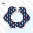 thumbnail image 3 of Hirioo Cartoon Lighthouse for Baby Cotton Petal Bib Drool Bibs for Baby Boy Unisex, 3 of 9
