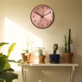 thumbnail image 4 of Reloj de pared Modo silencioso con pilas Lejos Leer de cobre forma forma forma Lujo Metal para dormitorio Oficina en Macarena Reloj de pared, 4 of 7