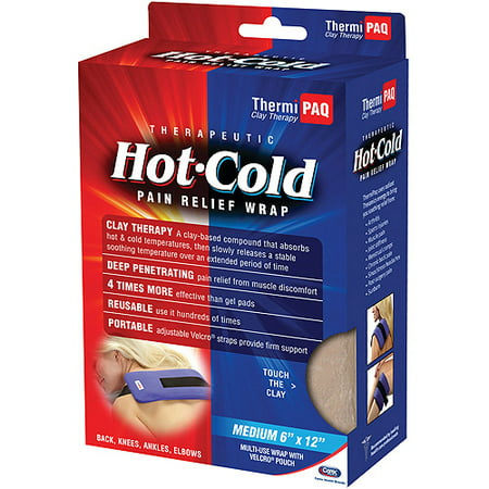 Thermipaq Hot & Cold Pain Relief Wrap Medium Pad 6''X12'' Therapeutic ...
