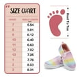 thumbnail image 2 of Bocca Girls Colorful Slip on Sneakers Kids Canvas Walking Shoes Size 11, 2 of 6