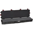thumbnail image 3 of Explorer Cases Large Hard Case 15416 X-Long Rifle Case with Foam & Wheels (Black), 3 of 6