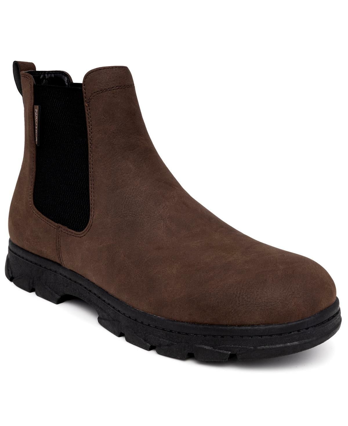 Club Room Brown Leather Chukka Moc Toe Boots Club Room Felixx Lace Up Boots in Brown for Men | Lyst main image 4