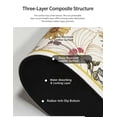 thumbnail image 5 of Vruelia Draining Mat Wear-resistant Water Absorption Flower Pattern Faucet Splash Mat Household Supplies, 5 of 5