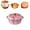 Pink, variant on Multifunctional Pumpkin Dutch Oven Pot with Lid, Pumpkin Pots for Cooking, Cast Iron Dutch Oven, Stew Soup Pot, Serves 3-5, Halloween & Thanksgiving Decor Gift, Oven & Stove Safe(Orange1, 10"Lx3.5"H)