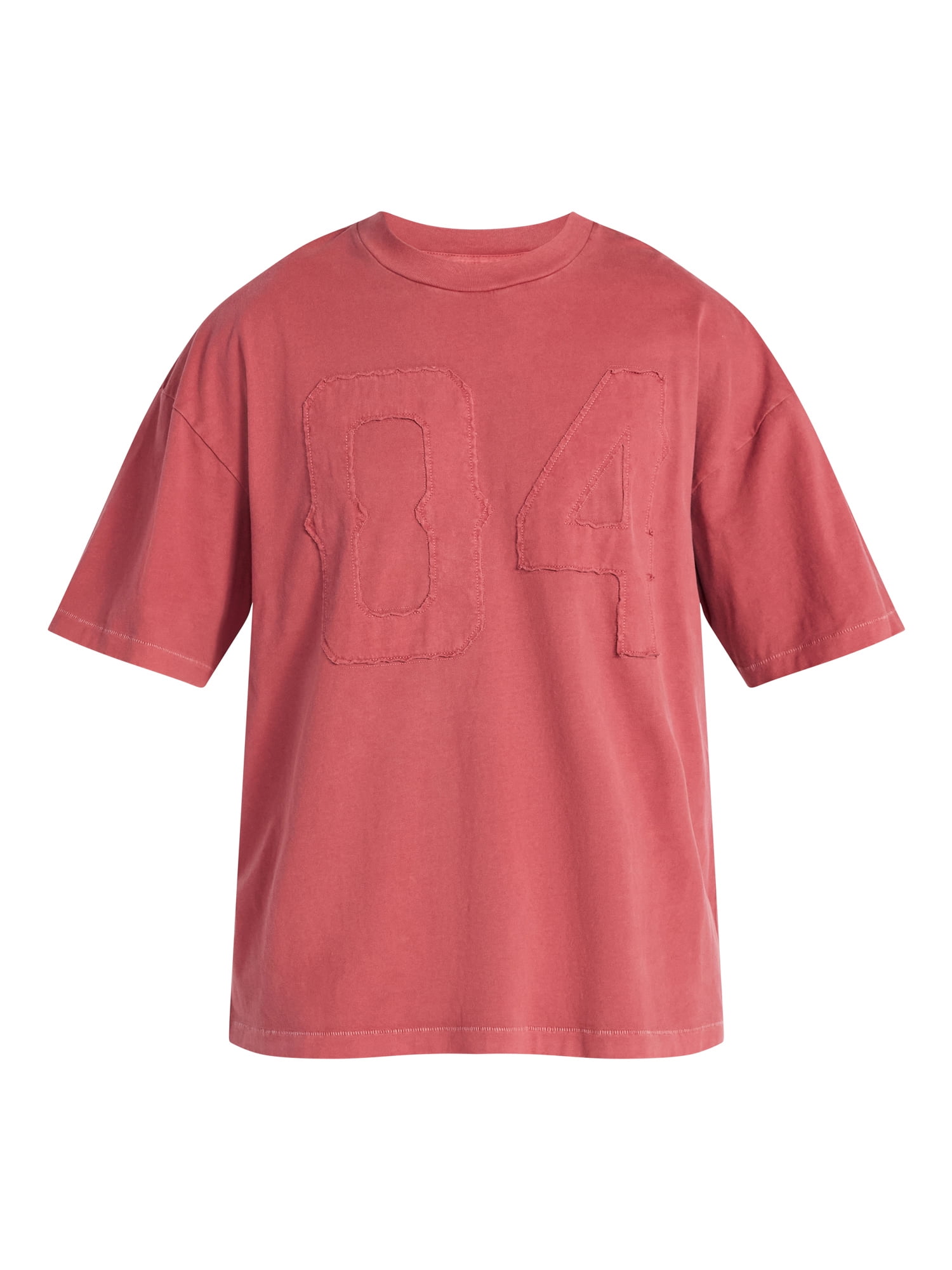 No Boundaries Boxy Number Tee with Short Sleeves, Men's XS-5XL