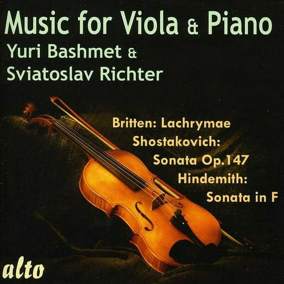 Yuri Bashmet - Music for Viola & Piano - Music & Performance - CD
