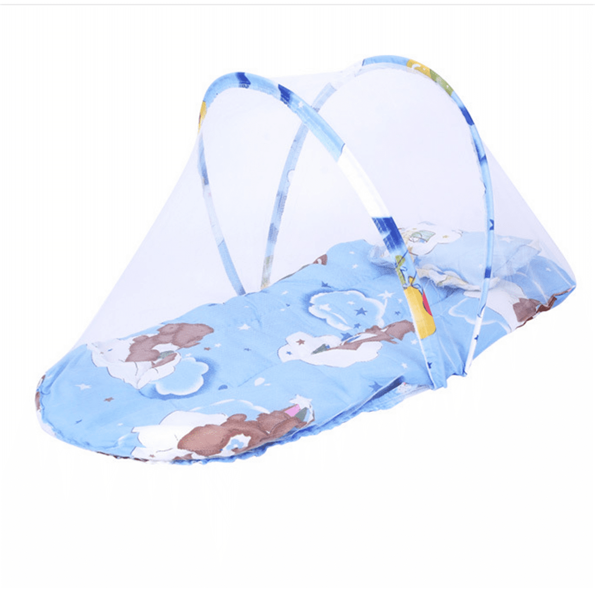Baby Mosquito Net For Children Portable Folding Baby Travel Bed Crib Baby Cots Newborns Foldable Crib Walmart Com