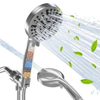 Waterpik Handheld Shower Head with 8-Mode Powerspray, High