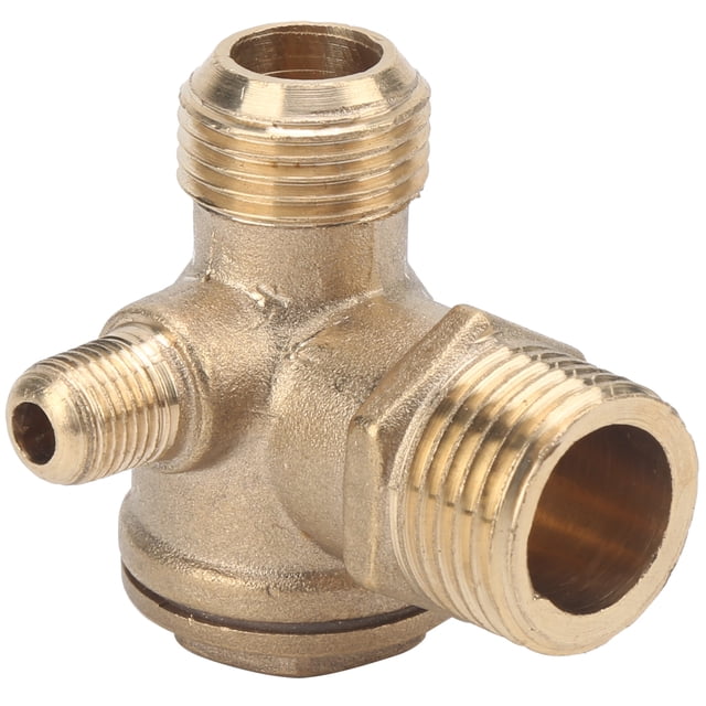 Pneumatic Check Valve, Prevent Backflow In Hydraulic Systems Brass Ball Valve For Various Environments For Air Compressors