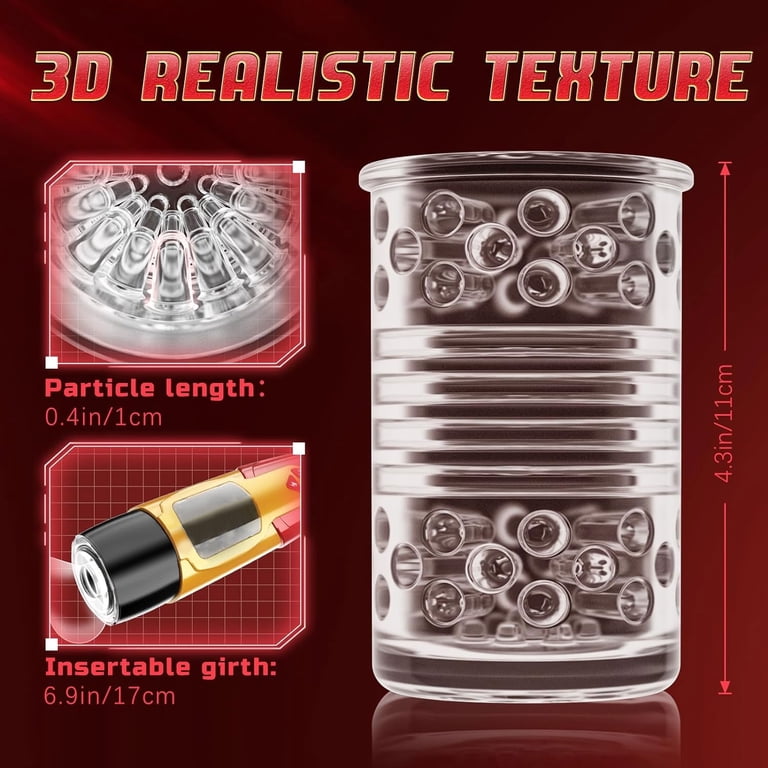Automatic Male Masturbator Cup with 7 Rotating & 3 Thrusting Mode,Male Strokers with Suction Base Adult Sex Toys for Men - Walmart.com Automatic Male Masturbator Cup with 7 Rotating & 3 Thrusting Mode,Male Strokers with Suction Base Adult Sex Toys for Men - Walmart.com