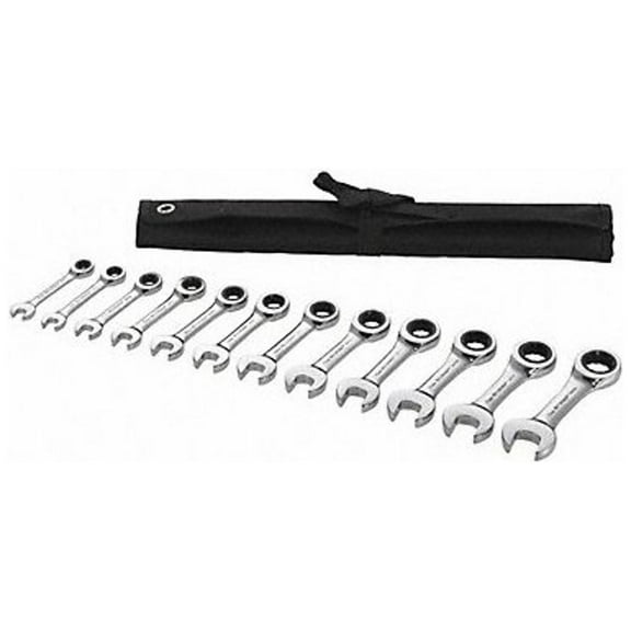 Westward Combo Wrench St,Steel,Fll Plish,Standard 54DG31