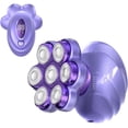 thumbnail image 4 of Electric Razors for Women Legs, 7D Rechargeable Body Shaver, IPX7 Waterproof Wet Dry Electric Shaver, Lady Hair Remover for Face Underarm Pubic, Purple, 4 of 8