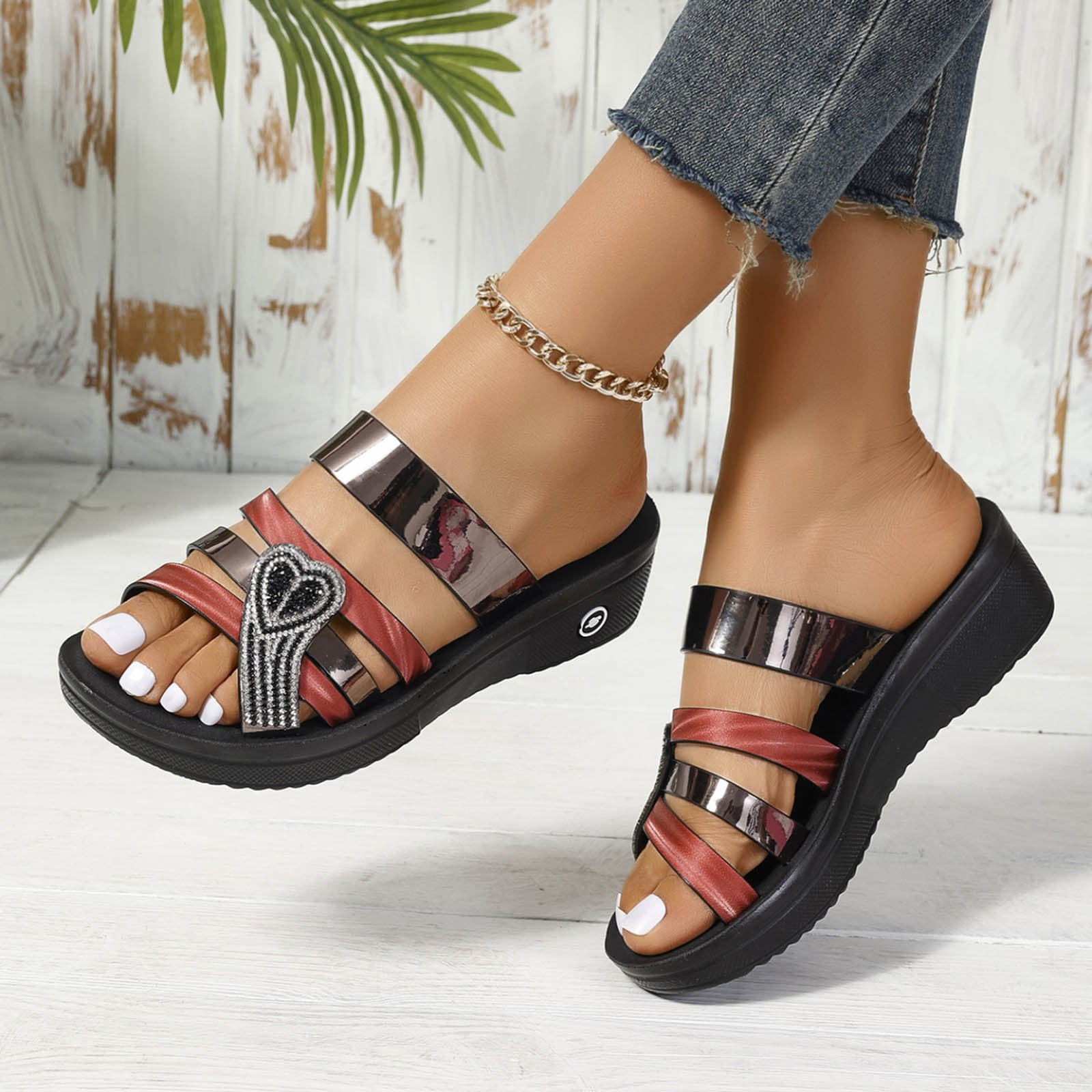 Open toed walking shoes deals