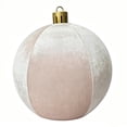 thumbnail image 2 of Clearance Large Velvet Christmas Ornament Ball, 24 Inch Inflatable PVC Xmas Decoration Ball with Gold Cap, Oversized Holiday Decor for Christmas Indoor Outdoor Party Display, 2 of 6