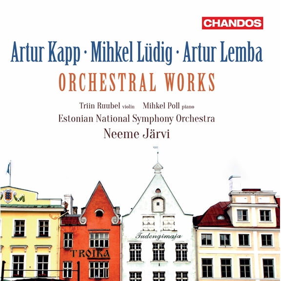 Ruubel  Poll  Estonian National Symphony Orchestra  Jarvi - Orchestral Works - Music & Performance - CD