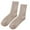 Khaki, variant on Puntoco Clearance Winter Super Thick Plus Fleece Wool Socks Men'S Warm Wool Socks Solid Color Sock