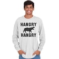 thumbnail image 3 of Unicorns Long Sleeve Tees Shirts T-Shirts Hangry Hungry Hippos Save Chubby, 3 of 6