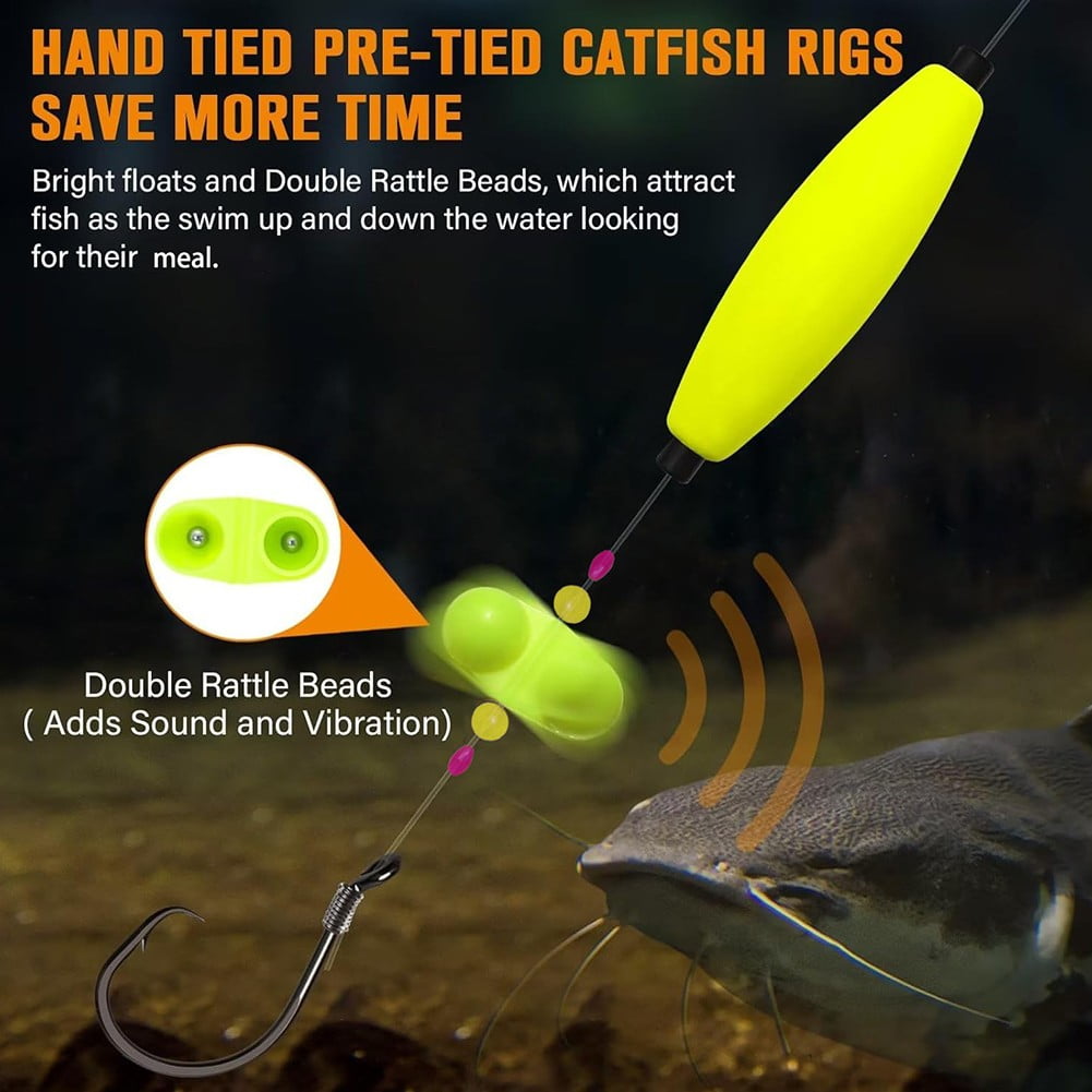 Float Easy Catfish Rig Fanjie Easy To Use For Catfish Fishing Rigs