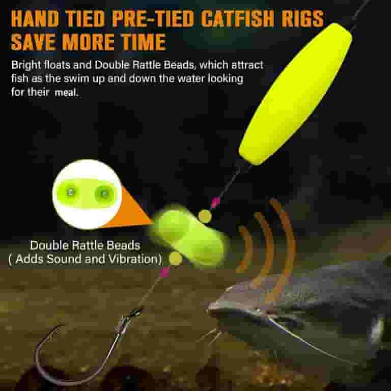 Float Easy Catfish Rig Fanjie Easy To Use For Catfish Fishing Rigs