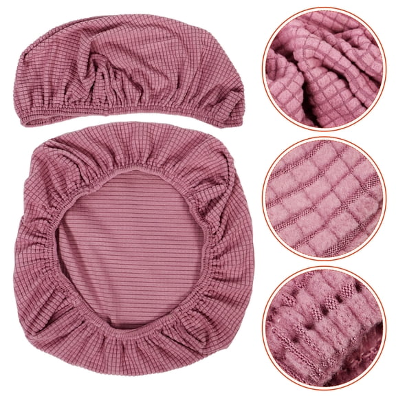 COOPHYA Elastic Stretch Fabric Chair Slipcover Set for Office Chair Backrest and Seat