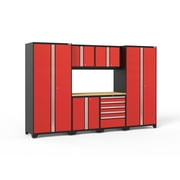 NewAge Products Pro 3.0 Series Red 7 Piece Cabinet Set