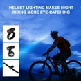 thumbnail image 3 of Linterna para casco de bicicleta CAIROYAR recarga USB luz trasera para bicicleta de montaña, 3 of 6