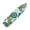 Teal Floral Pattern, variant on HELLHERO Gray Floral Patchwork Ironing Board Protector Cover Washable Iron Board Cover Polyester Fiber Fabric