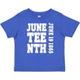thumbnail image 3 of Inktastic Juneteenth June 19, 1865 Boys or Girls Baby T-Shirt, 3 of 5