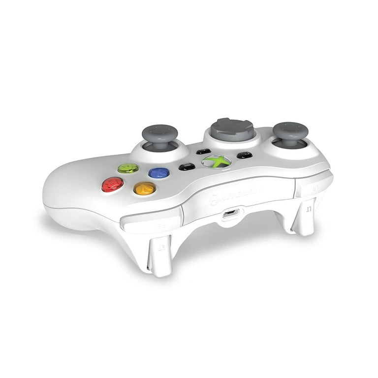 Microsoft Xbox 360 White Wireless Controller with 2.4 GHz