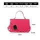 thumbnail image 2 of Bolso bandolera acolchado para mujer: bolso de hombro con solapa, bolso cuadrado pequeño con cadena de moda, bolso de mano MFZFUKR BST3002826-3, 2 of 6