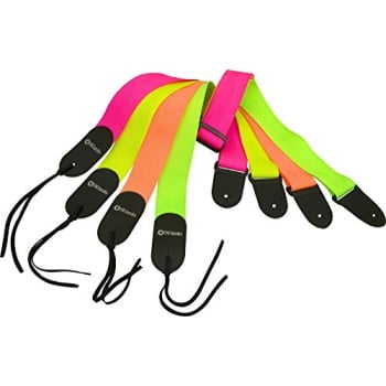 DiMarzio 2" Nylon Web Seatbelt Guitar Strap - NEON GREEN, DD3100NGN