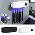 thumbnail image 1 of Fiudx Esterilizador de Cepillos de Dientes, Tecnología de Secado Inteligente, Diseño de Montaje En Pared, Protección Higiénica, Organizador de Baño Compacto, Función de Esterilización Uv, Fácil Insta, 1 of 7