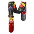 thumbnail image 2 of Correa para guitarra Strap o Tahali para guitarra acústica, bajo eléctrico, guitarra eléctrica Kidam  Musik Negro, 2 of 5