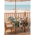 thumbnail image 2 of Outdoor Tablecloths with Umbrella Hole & Zipper, Sage Green Brown Rectangle Tablecloth 60x120 Inch, Farmhouse Dog Paw Vintage Waterproof Table Cloth, Patio/Pool/Picnic Table Covers, 2 of 8