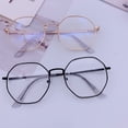 thumbnail image 5 of Fvsianol Blue Light Blocking Glasses Ultra light Octagonal Glasses Octagon Frame Blue Light Blocking Glasses Unisex Clear View Strong Hinge Eye Protection Spectacles, 5 of 7