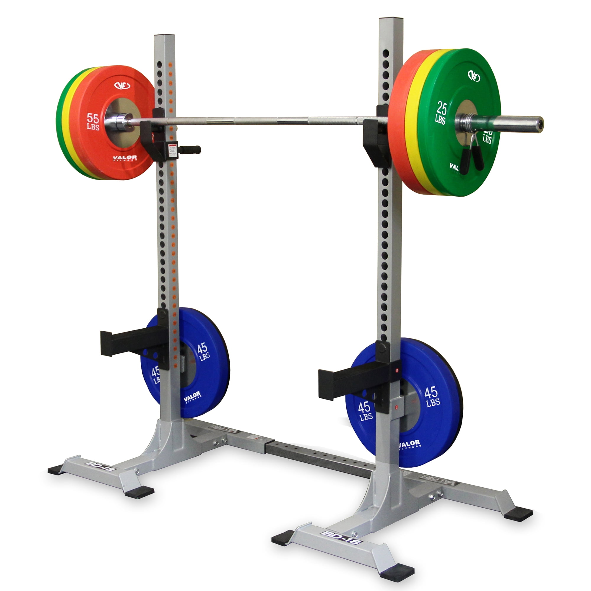 Valor Fitness BD-18 Squat Stand Towers with Dip Handles - Independent or Connected