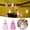 6Pink,6Light Pink, variant on Halloween Hanging Ornaments Cute Ghost Tree Decorations, Pastel Pink & Light Pink Mini Pendant Set for Home Party Supplies, Spooky Festive Accents for Indoor Display & Celebration (Pink)