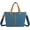 Blue, variant on Kukuzhu Canvas Tote Bag Women Large Chic Elegant Casual Shoulder Bag Handbag
