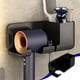 thumbnail image 4 of Hair Dryer Bracket Without Punching Wall-mounted Hair Dryer Storage Rack Bathroom Hair Dryer Placement Shelf Storage, 4 of 8