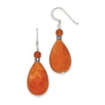 thumbnail image 1 of Boucles d'Oreilles en Argent Sterling Carnelian QE2129, 1 of 2