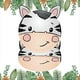thumbnail image 2 of de Papel con Temática de Animales de , Platos Desechables de Animales, Juego de Cubiertos para Temática de Animales Salvajes, Bautismo de , León, 2 of 5