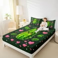 thumbnail image 4 of Castle Fairy Teens Cucumber Pickle Twin Sheet Sets,Love Heart Bedding, 4 of 7