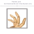 thumbnail image 4 of Mano de maniquí articulada de madera yangjietf, 4 of 6