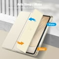thumbnail image 4 of Fintie Hybrid Slim Case for iPad Air 13-inch M4/M3/M2 (2026/2025/2024) - Shockproof Cover with Clear Back Shell & Pencil Holder, Starlight, 4 of 11